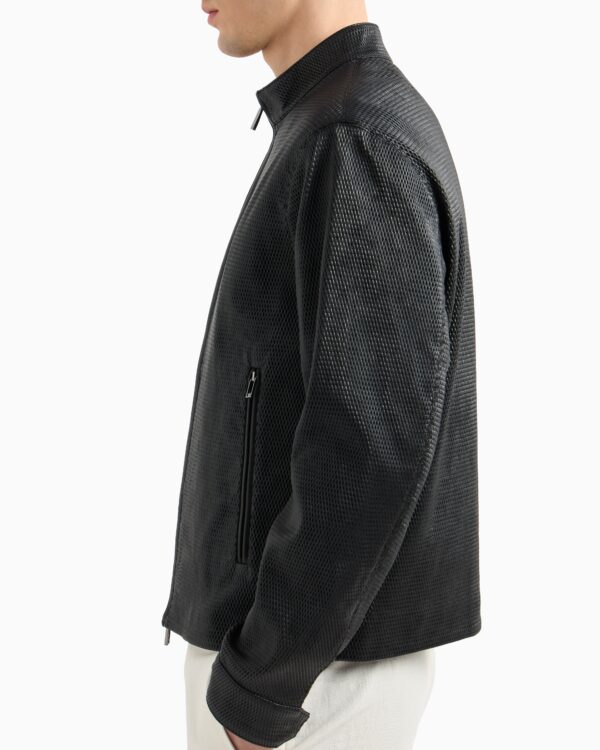 Men's perforated nappa lambskin - Image 2